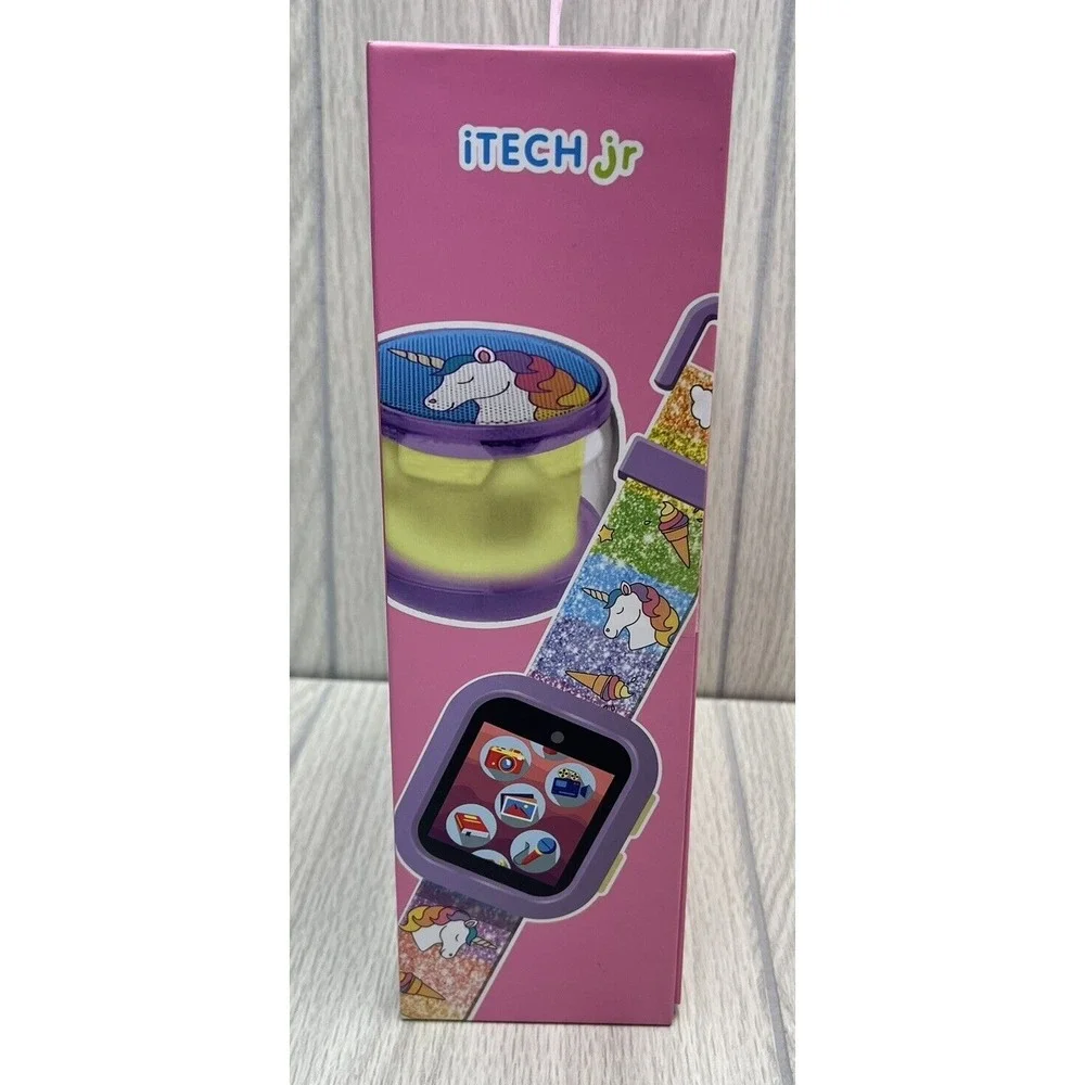 iTech Junior Kids Smartwatch Speaker Girls Unicorn Glitter NEW